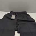 FUNYYZO Wide Leg Pants Women's High Elastic Waisted in The Back Business Work Trousers Long Straight Suit Pants, Size: Medium Long