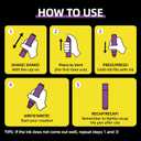 WUO Window Chalk Markers,8 Colors Car Markers,15mm 3-In-1 Jumbo Wide Nib, Dust-Free & Non-Toxic - Erasable Blackboards Marker For Rock Painting, Poster, Stone, Ceramic, Glass