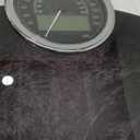 EILISON Highly Advance 2-in-1 Digital & Analog Weighing Scale for Body Weight-400lbs, 4 High Precison GX Sensor Accurate, Thick Tempered Glass, Extra Large Display (Red)