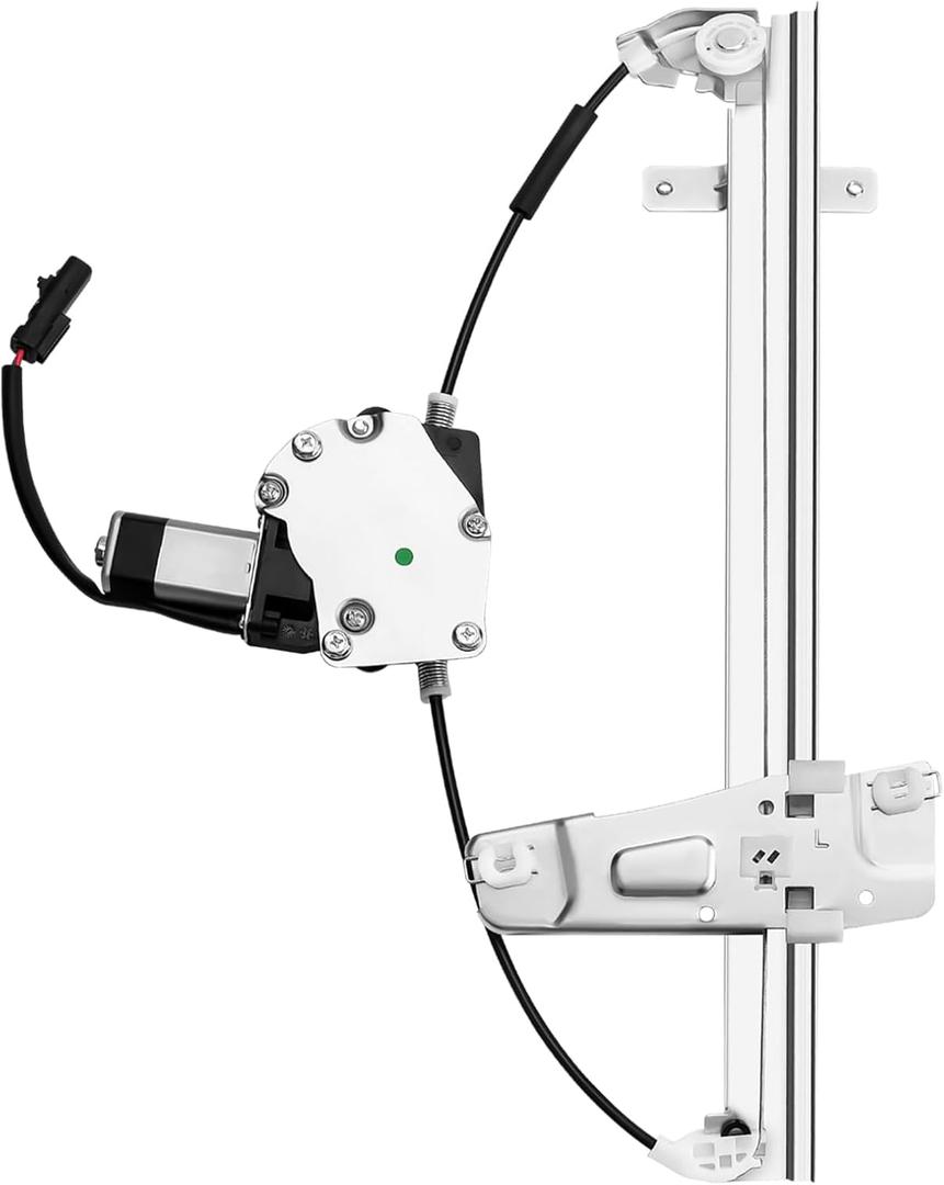 Front Left Driver Side Power Window Regulator with Motor Compatible with Jeep Grand Cherokee WJ Sport Utility 2000 2001 2002 2003 2004 Replaces# 741-556