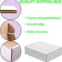 24Pack 12x9x4 Shipping Boxes, Corrugated Cardboard Mailing Box for Small Business, Tab Locking Malier Box for Literature Packing (12"x9"x4")