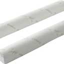 Bamboo Bed Bumper for Toddler Foam Toddler Bed Bumpers for Kids [2-Pack] 56" with Water-Resistant, Non-Slip and Washable Cooling Bamboo Cover fits Twin, Full, Queen, King Beds