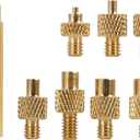 YENOVO Heat Set Insert Tool Kit for Threaded Inserts M2M8, 7 Pcs Solder Tips Compatible with Hakko FX-888D, Weller SP40NUS, 900M/T18, for Plastic Heat Press Threading 3D Printer Parts