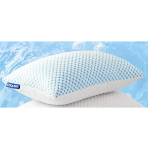 EASELAND Firm Pillow Shredded Memory Foam(Adjustable Loft), Cooling Breathable for Sleeping King Size, Single