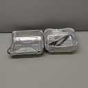 40 Pack Disposable Aluminum Pans with Lids Combo Set-9x9 (20pc) & 8x8(20pc) Square Aluminum Foil Pans,For Meal Prep,Food Cooking,Roasting,Heating. (40 Pack W/Lids)