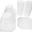 POPETPOP 2pcs Roman Pillars for Wedding Decorations Elegant Flower Pot Holders for Event Road Guiding Retro Design Material for Garden and