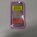 Diaclara Designed for iPhone 14 Case, Full Body Rugged Case with Built-in Touch Sensitive Anti-Scratch Screen Protector, with Camera Lens Protector for iPhone 14 6.1" (Peri Purple)