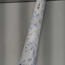 Wallpaper Peel and Stick Wallpaper for Home Decoration Kitchen Blue Wild Flower Removable Vinyl Self Adhesive Shelf Paper & Drawer Liner Roll House, Workshop & Office 17.3" x 394" TH8098-10
