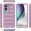 Compatible with Vivo V40 Lite 4G (India) Case Cover,TPU Mobile Phone Soft Compatible with Vivo V40 Lite 5G (India) V2417 / Y300 5G V2416 Case Cover Purple