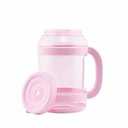 DI REDUCE WATER DESK MUG PINK QURTZ 80OZ