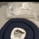 IDOMIK Dog Recovery Collar, Waterproof Soft Dog Cone After Surgery, Comfy Protective Elizabethan Collar Alternative for Dogs Cats, Adjustable Pet Neck Donut Cone Anti-Licking Biting Wounds,Gray, Size L