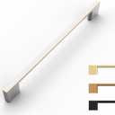 9BUILD 10 Pack Brushed Satin Nickel Cabinet Pulls - 7.5 Inch Cabinet Handles - Dresser & Kitchen Pulls