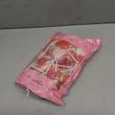 Fruidles 48-Count Strawberry & Cream Double Heart Lollipops, Double Heart Shaped Flavored, Individually Wrapped 18 Gram Lollipop (EXP 06/08/27)