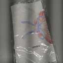 Ocean Beach Tote Bag, Coquette Bow Seashell Coastal Canvas Tote Bags for Women, Beach Gifts for Women, Gifts for Ocean Lovers, Preppy Pink Conch Beachy Reusable Grocery Shopping Bags