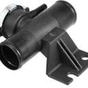 X AUTOHAUX Thermostat Housing Radiator Coolant Cap Filler Fill Neck with Cap for Mitsubishi Lancer 2008-2017 for Mitsubishi Outlander Sport 2011-2019 Replace 1350A043