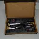 Amazon Basics 6-Outlet Surge Protector Power Strip with 200J Protection, Circuit Breaker, 2ft Extension Cord, Black, 2-Pack