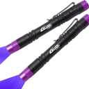 Black Light, 365nm UV Flashlight, Portable LED Flashlight, Mini Light for Pet Urine Detection, Handheld UV Flashlight for Resin Pet Urine Nails Money Pack of 2