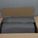 BDEUS 4PCS Bed Wedge Pillow Post Surgery, Orthopedic Sleeping Wedge Pillow Set for Back, Neck and Leg Pain Relief, Acid Reflux, GERD, Memory Foam Support Pillows for After Surgery, Grey