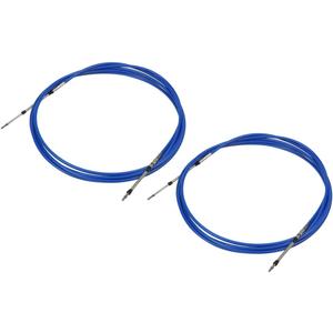 Nakkaa 33C Throttle Shift Control Cable Compatible with Outboard Engine Boat Motor Steering System Blue (2PC 20FT)