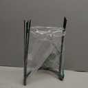 HiGift Plant Support Stakes, 6 Pack Metal Peony Cages and Supports, Garden Stakes Plant Support Cage, Large Plant Support Ring for Outdoor Indoor Snake Plant Peony Rose Flowers Vine (10" W x 15.8" H)