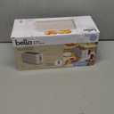 bella 4 Slice Slim Toaster, Fits-anywhere Kitchenware, 6 Setting Shade Control with Reheat & Cancel Buttons, Fits Sourdough, 10 Long Slot, Anti Jam & Auto Shutoff, 900 Watt, Oatmilk