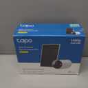 Tapo SolarCam 1080p Outdoor Wireless Security Camera - Battery Power with Solar, Person Detection, Subscription-Free Local Storage or Optional Cloud, Works with Alexa & Google Assistant, C402 KIT (White)