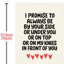 3 x Funny Valentines Day Gifts for Him Her, Valentines Card for Men Women, Romantic Anniversary Card