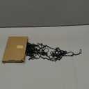 Chain for Hanging Plants, Adjustable Hanging Chain with Hooks, 21 Inch, Black  10 Pack Heavy Duty for Hanging Bird Feeders,Grow Lights, Potted Plants, Neon Sign, Christmas Wrea (BLK/ WHT)