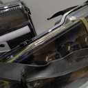 Auto Dynasty Sequential LED DRL Switchback Quad Square Projector Headlights Assembly Compatible with Cadillac Escalade 2007-2014, Driver and Passenger Side, Black Housing Amber Corner