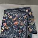 patdrea Vintage Chinoiserie Floral Table Runner Farmhouse for Home Kitchen Dining Decor Parties Family Dinners 12"*87" (Lanruoting)