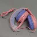 acer Kids Headphones Wired for School - Over-Ear 85/94dB Volume Limiter 3.5mm Jack Foldable Stereo Sound Headset for Toddlers Girls Boys Travel Learning Entertainment Tablet Kindle iPad PC,Pink Purple