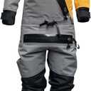Dry Suits for Kayaking, Drysuit with Relief Zipper for Cold Water Sailing Paddling Rafting Water Sport (2X-Large)
