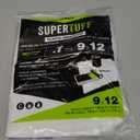 Trimaco 03307 SuperTuff Plastic Drop Cloth, 9-feet x 12-feet, 108 Sq Ft