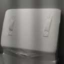 Leg Elevation Pillow for After Surgery, 8inch Foam Leg Elevating Pillow for Swelling and Blood Circulation, Leg Wedge Pillow for Sleeping, Knee Pillow for Knee Hip Ankle Pain Relief, White