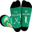 I'd Rather Be Funny Socks Gifts Novelty Stocking Stuffer Gifts