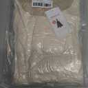 ZESICA Women's Fall 2025 Oversized Sweaters Long Sleeve Color Block Mock Neck Side Slit Comfy Loose Knitted Pullover Tops (Beige, S)