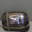 3-4 Season Sleeping Bag for Adults & Kids, Lightweight Warm Cold Weather Camping Bag with Waterproof Compression Sack Portable for Hiking, Backpacking, Traveling & Outdoor Adventures (Dark Grey), Size: 87*33