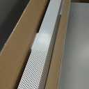 Upgraded 3 FT Baseboard Heater Cover with Left and Right Endcaps, Galvanized Steel Easy Slip-On Heater Cover for Replacing Old and Rusty Looking Electric and Hydronic Base board Heat Covers