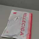 RELLECIGA Women's Black Bathing Suit Adjustable Thin Shoulder Straps Bandeau One Piece Size Small