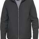 Calvin Klein Men's Stand Collar Poly Jacket, S