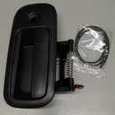 Exterior Outside Sliding Door Handle for 2010-2022 Chevy Express/Savana 1500/2500/3500 Van, Rear Passenger Side Replaces 25989401, 84054471,Textured Black