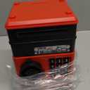 Refasy Piggy Bank Cash Coin Can ATM Bank Electronic Coin Money Bank for Kids Age 3-12, Money Savings Box Mini ATM Coin Bank Toys Gifts for 3 4 5 6 7 8 9 10 11 12 Year Old Boys Girls Red