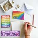 2 x Hadley Designs 54 Bulk Thank You Cards with Envelopes - Teacher Appreciation Cards, Cute Blank Card with Envelopes, Thank You Notes for Teachers, Birthday, Graduation & Small Business