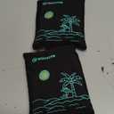 500g x 2pcs Rechargeable Desiccant Packs, Reusable Car Dehumidifier, Microwave Reactivated Silica Gel Packets Moisture Absorber with Color Indicating for Safe Closet Basement Garage