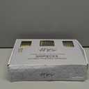 WDF300 Pieces Gold Plastic Silverware - Heavy Duty Disposable Cutlery Set Plastic Gold Silverware Set Includes 100 Forks, 100 Spoons, 100 Knives for Party Baby Shower Wedding Spring