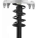 COMPLETESTRUTS Front Quick Complete Strut Assemblies with Coil Springs Replacement for 2009-2016 Audi A4 Quattro - Set of 1
