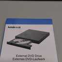 External DVD Drive USB 3.0 USB C CD Burner CD/DVD +/-RW Optical Drive, Slim Portable DVD CD ROM Rewriter Writer Duplicator for Laptop Desktop PC Windows 11/10/8/7 MacBook Mac Linux OS Apple