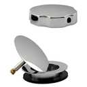 Westbrass European Style Trim for Cable Drive Bath Waste, Polished Chrome, D50TE-26
