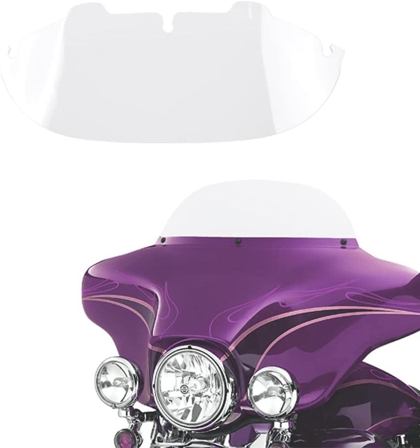 WYNMOTO 7" Clear Windshield Windscreen Compatible for 1996-2013 Harley Davidson Touring Electra Glide Street Glide FLHT FLHTCU Ultra Classic Glide FLHX FLHTK Tri Glide 96-13 (Tint)