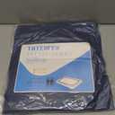 Bedding Queen Fitted Sheet,Deep Pocket,Soft Microfiber,Shrinkage and Fade Resistant,Easy Care,1 Fitted Sheet Only,Navy